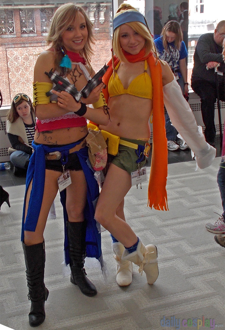 Yuna, Rikku from Final Fantasy X-2